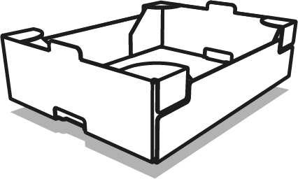 Kartonzeichnung